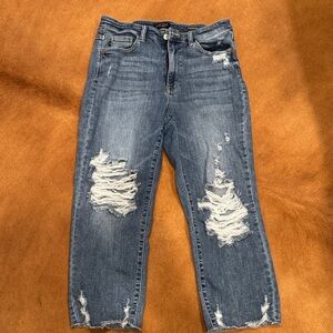 Judy Blue cropped jeans